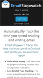 Mobile Screenshot of emailstopwatch.com